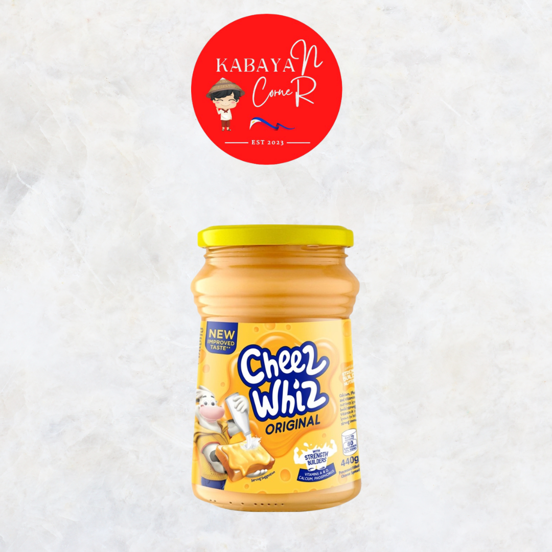 Kraft Cheez Whiz Plain 440g